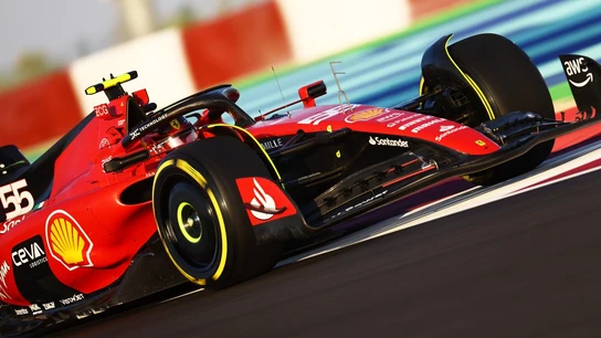 Carlos Sainz, con el Ferrari Carlos Sainz, con el Ferrari