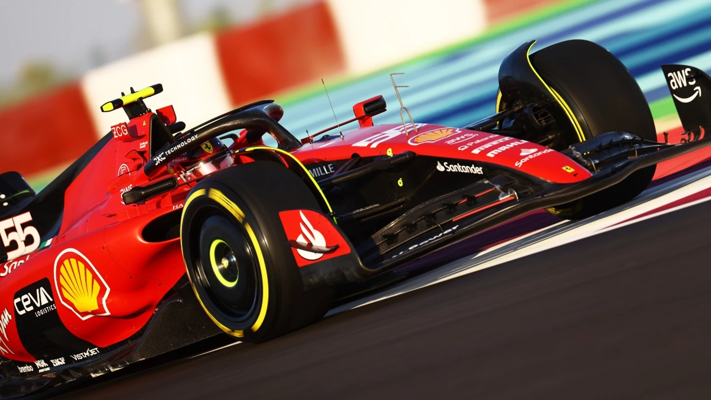 Carlos Sainz, con el Ferrari Carlos Sainz, con el Ferrari