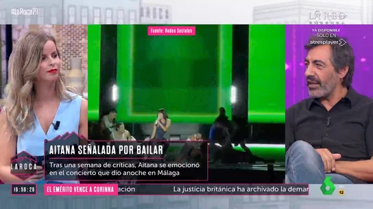 El consejo de Juan del Val a Aitana tras las críticas las coreografías de su concierto El consejo de Juan del Val a Aitana tras las críticas las coreografías de su concierto