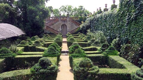 Jardín de los bojes.