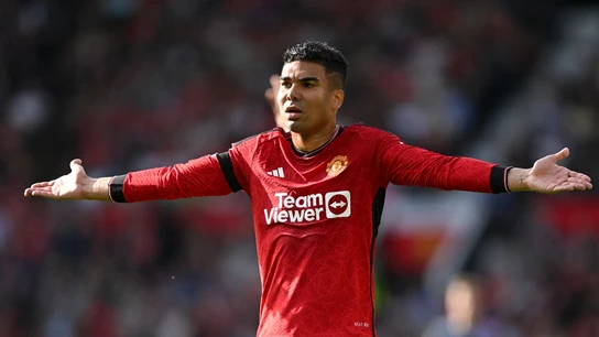 Casemiro, jugador del Man U Casemiro, jugador del Man U