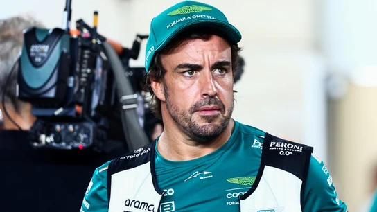 Fernando Alonso, en Losail Fernando Alonso, en Losail