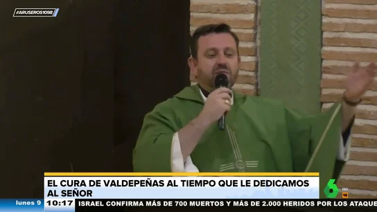 El dardo del cura de Valdepeñas a las series turcas: "Hay gente que le dedica más tiempo que a estar con el Señor" El dardo del cura de Valdepeñas a las series turcas: "Hay gente que le dedica más tiempo que a estar con el Señor"