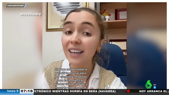 El viral de una chica sobre el sueldo: "Que los jóvenes españoles consideremos 2.000 euros mensuales un buen sueldo es un drama" El viral de una chica sobre el sueldo: "Que los jóvenes españoles consideremos 2.000 euros mensuales un buen sueldo es un drama"