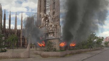 Un comando anarquista quemó la Sagrada Familia en la Guerra Civil: "Nos dejó sin los planos en los que trabajaba Gaudí"