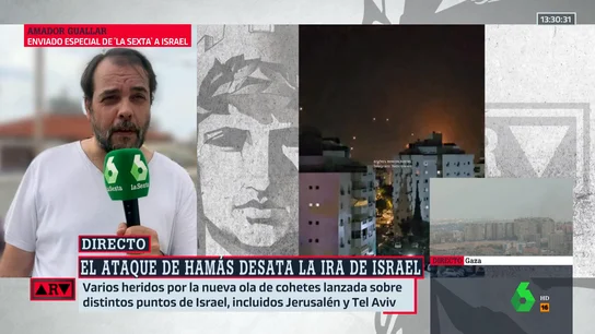 "Se palpa el miedo": Amador Guallar explica qué se ha encontrado al llegar a Israel "Se palpa el miedo": Amador Guallar explica qué se ha encontrado al llegar a Israel