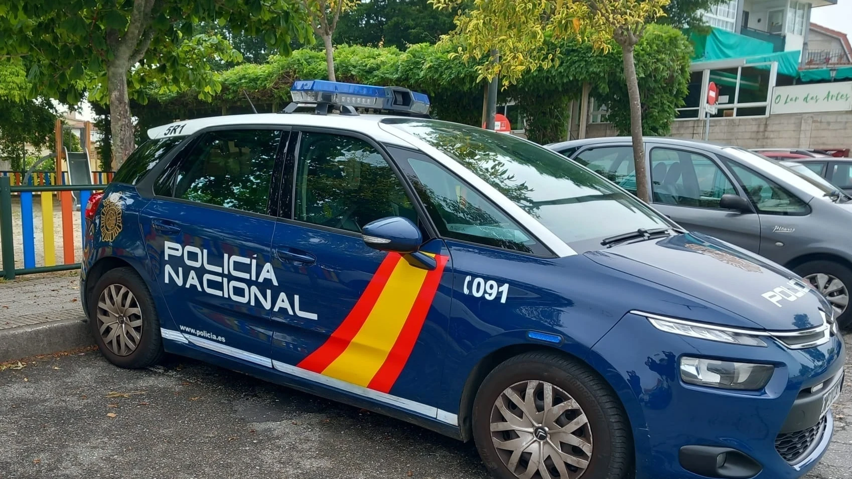 Imagen de archivo de un coche de la Policía Nacional.