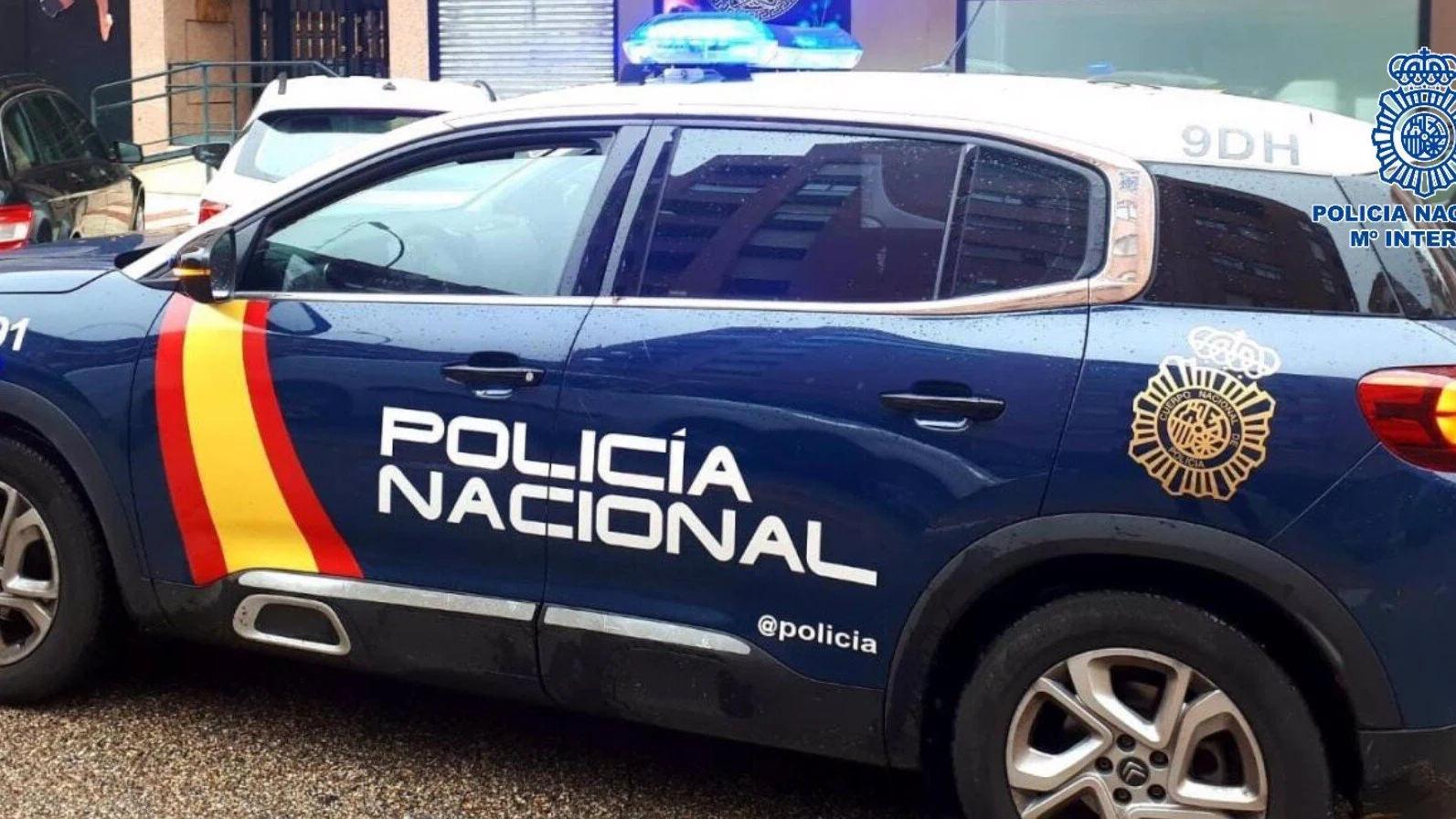 Vehículo de la Policía Nacional