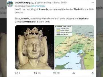 ¿Sabías que Madrid fue capital de Armenia antes que de España? ¿Sabías que Madrid fue capital de Armenia antes que de España?