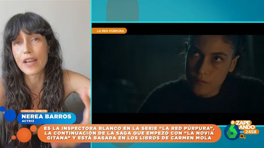Nerea Barros sobre 'La red púrpura', continuación de 'La novia gitana': "Cada temporada es una aventura" Nerea Barros sobre 'La red púrpura', continuación de 'La novia gitana': "Cada temporada es una aventura"