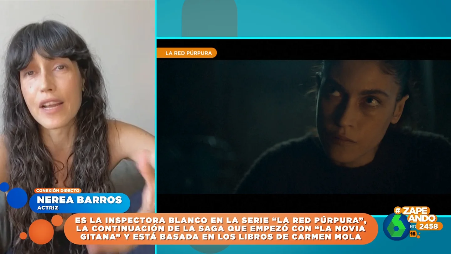 Nerea Barros sobre 'La red púrpura', continuación de 'La novia gitana': "Cada temporada es una aventura" Nerea Barros sobre 'La red púrpura', continuación de 'La novia gitana': "Cada temporada es una aventura"