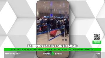 Centenares de españoles, atrapados en el aeropuerto de Tel Aviv, serán evacuados en aviones militares del gobierno