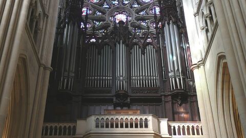 Interior de la Iglesia de San Vicente de Paúl. Marsella