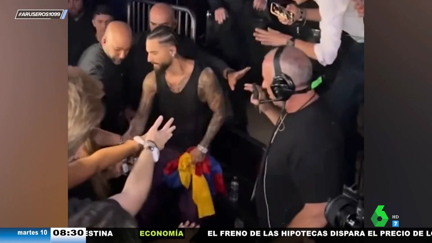 El polémico vídeo de Maluma en el que una chica le toca sus partes íntimas: esta es la reacción del cantante El polémico vídeo de Maluma en el que una chica le toca sus partes íntimas: esta es la reacción del cantante