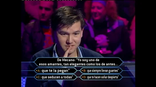 Los momentos más musicales de la historia de '¿Quién quiere ser millonario?': "Cucú, cantaba la rana..." Los momentos más musicales de la historia de '¿Quién quiere ser millonario?': "Cucú, cantaba la rana..."