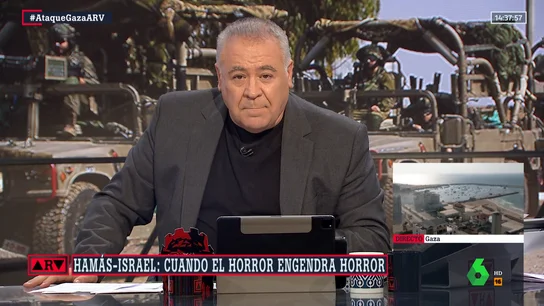 "Destrucción y muerte": las dos palabras con las que Ferreras define lo que está sucediendo en Gaza "Destrucción y muerte": las dos palabras con las que Ferreras define lo que está sucediendo en Gaza