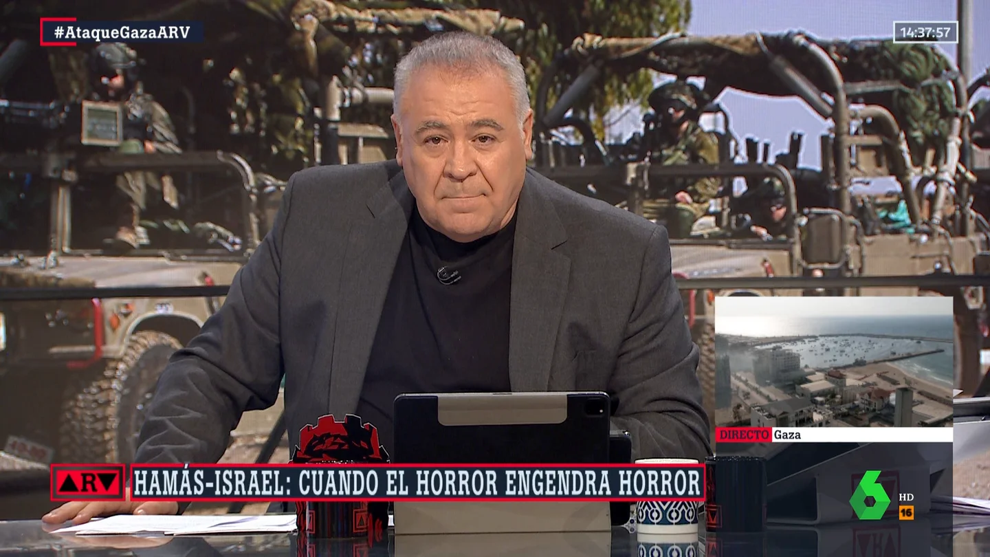 "Destrucción y muerte": las dos palabras con las que Ferreras define lo que está sucediendo en Gaza "Destrucción y muerte": las dos palabras con las que Ferreras define lo que está sucediendo en Gaza