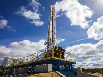El cohete Miura 1 no ha podido ser recuperado en el océano Atlántico  El cohete Miura 1 no ha podido ser recuperado en el océano Atlántico