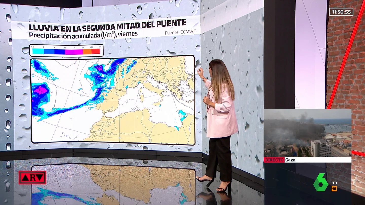 Qué tiempo va hacer en el Puente del Pilar: el viernes empiezan las lluvias en el noroeste peninsular Qué tiempo va hacer en el Puente del Pilar: el viernes empiezan las lluvias en el noroeste peninsular