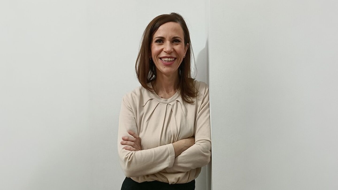 La escritora &Aacute;ngeles Caballero