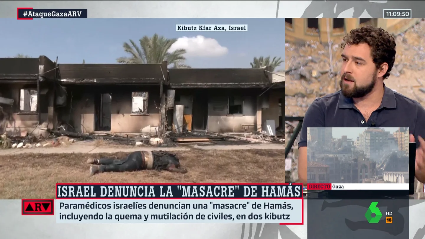 Blas Moreno señala que Israel acabará entrando en Gaza: "Ha caído en la trampa de Hamás" Blas Moreno señala que Israel acabará entrando en Gaza: "Ha caído en la trampa de Hamás"