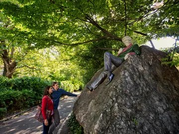 Estatua de Oscar Wilde en Dublín Estatua de Oscar Wilde en Dublín