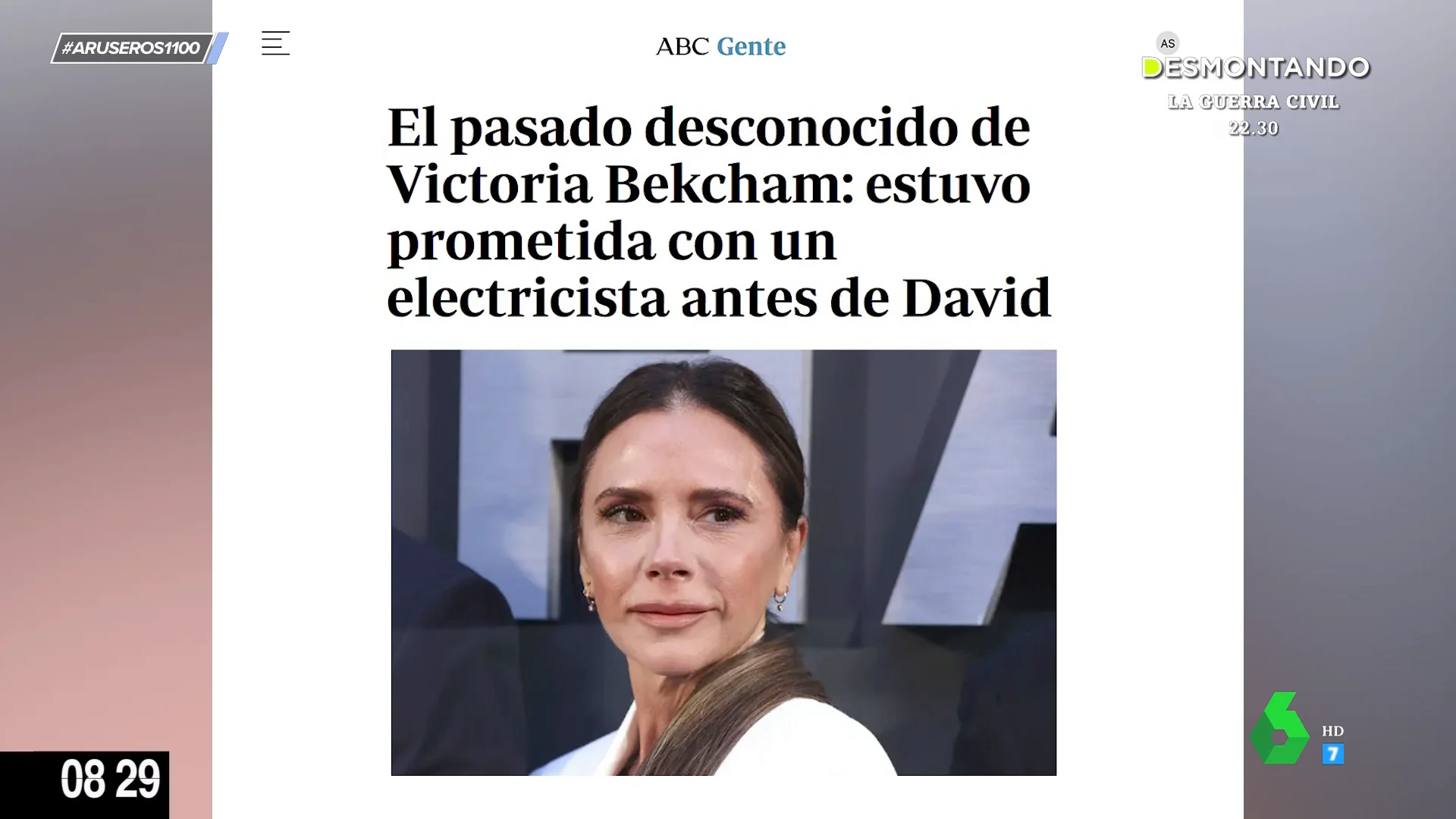 Victoria Beckham estuvo a punto de casarse con un electricista antes de su boda con David Beckham