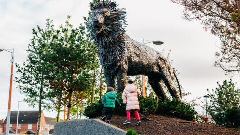 Estatua León Aslan (Crónicas de Narnia)