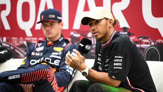 Lewis Hamilton y Max Verstappen Lewis Hamilton y Max Verstappen