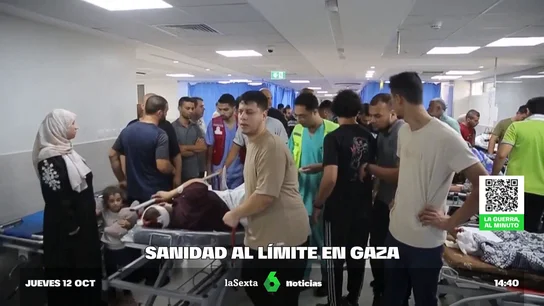 Sin luz ni agua y objetivo de los bombardeos: la Sanidad está al límite en Gaza Sin luz ni agua y objetivo de los bombardeos: la Sanidad está al límite en Gaza