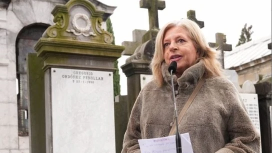 Imagen de archivo de Consuelo Ordoñez, presidenta del Colectivo de Víctimas del Terrorismo. Imagen de archivo de Consuelo Ordoñez, presidenta del Colectivo de Víctimas del Terrorismo.
