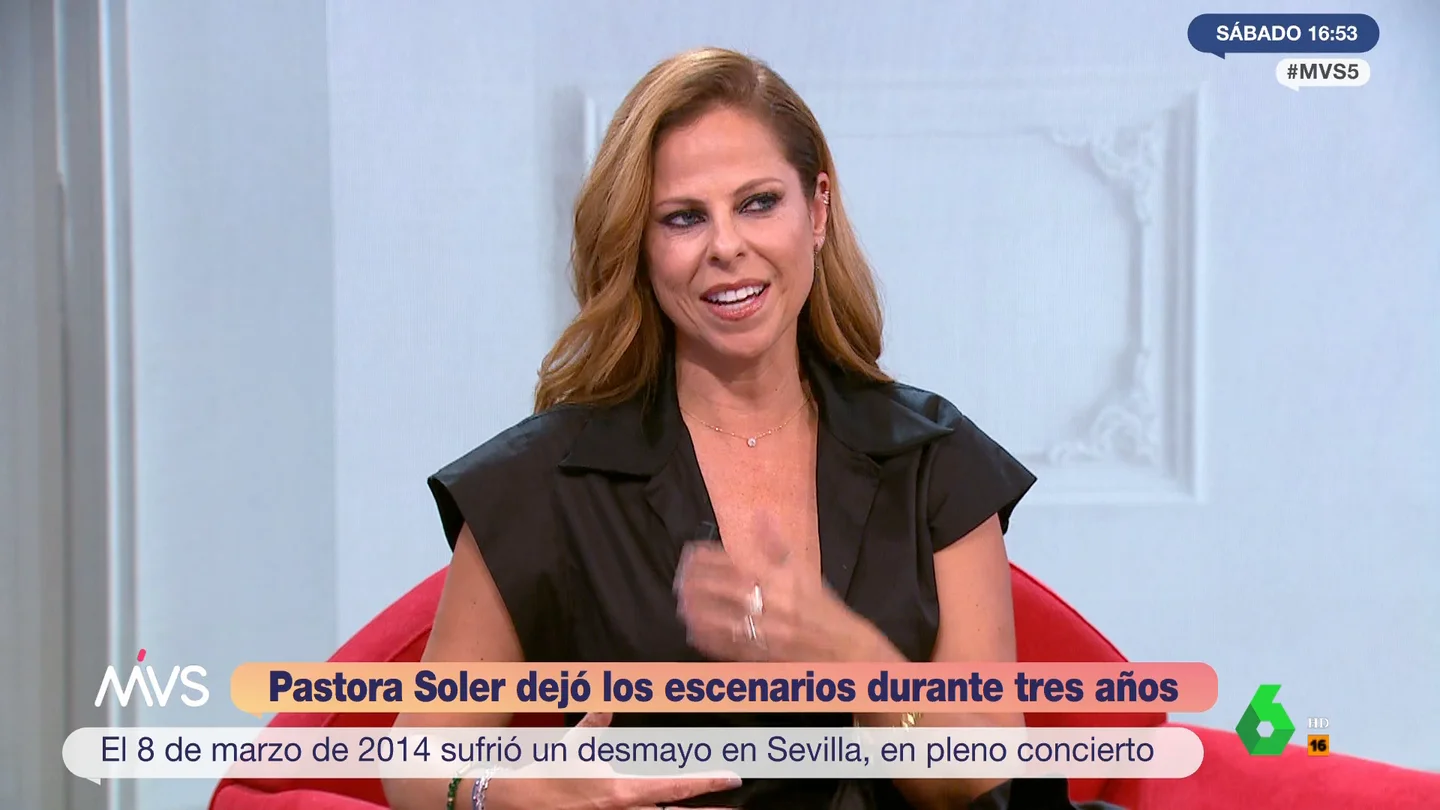 Pastora Soler habla de cómo consiguió superar el miedo a los escenarios Pastora Soler habla de cómo consiguió superar el miedo a los escenarios