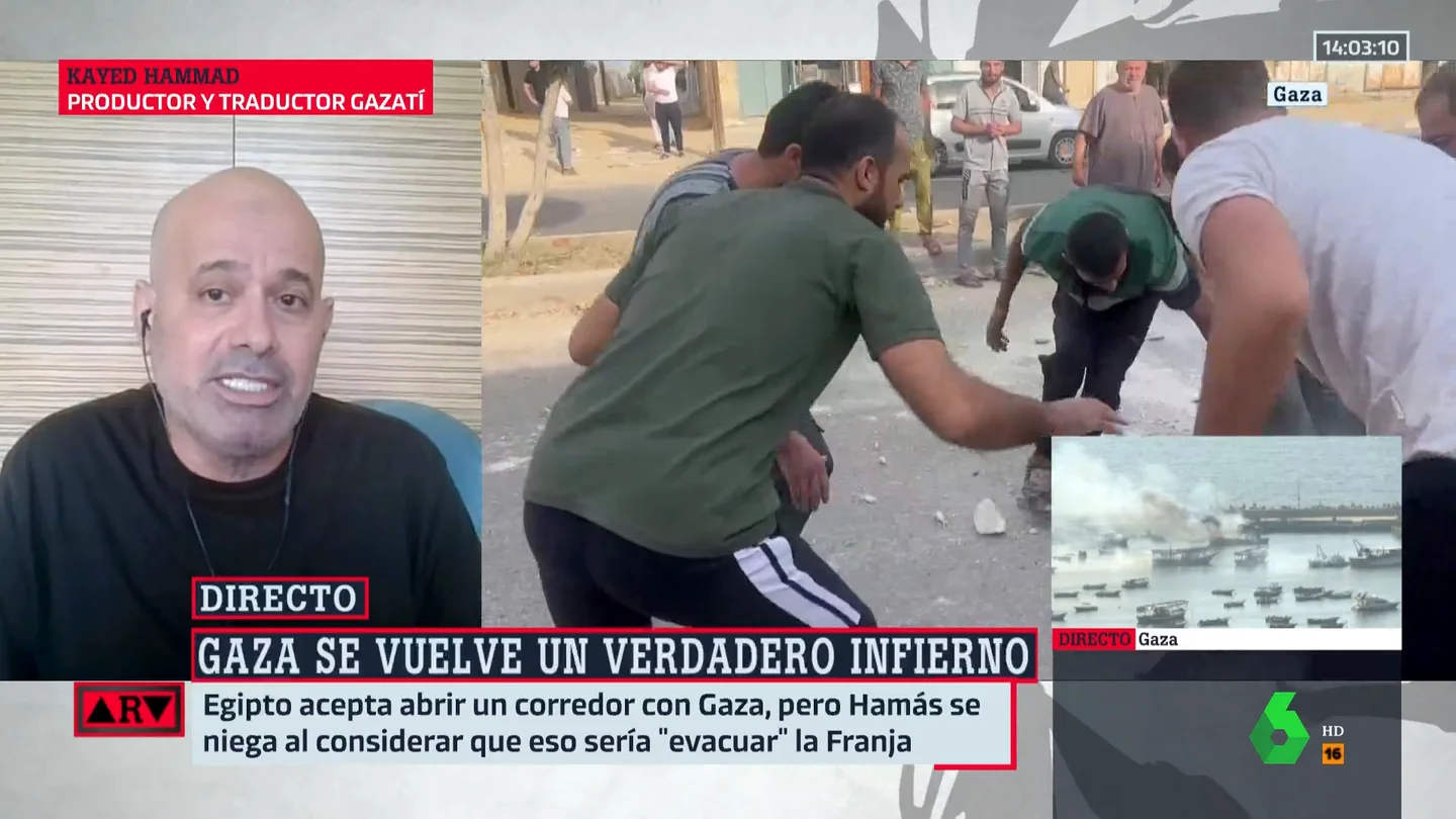 "Estamos esperando nuestro destino: morimos o no": el duro testimonio de Kayed Hammed desde Gaza "Estamos esperando nuestro destino: morimos o no": el duro testimonio de Kayed Hammed desde Gaza