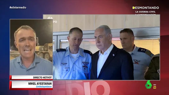 Ayestaran analiza la débil situación de Netanyahu: "Siempre ninguneaba al enemigo Palestino y ahora les han dado un golpe sangriento" Ayestaran analiza la débil situación de Netanyahu: "Siempre ninguneaba al enemigo Palestino y ahora les han dado un golpe sangriento"