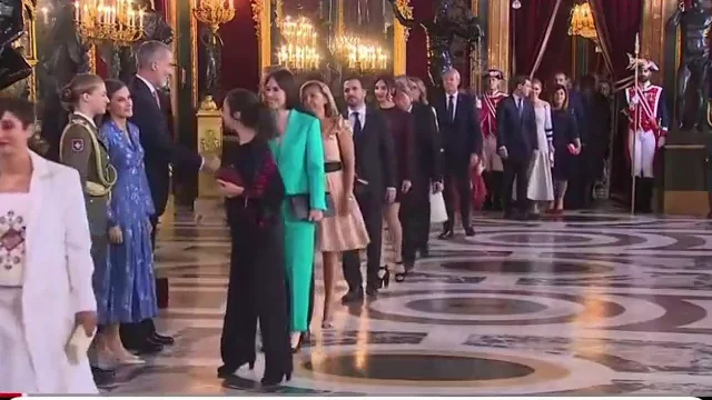 El detalle de Letizia al saludar a Ione Belarra en el que se ha fijado Patrycia Centeno