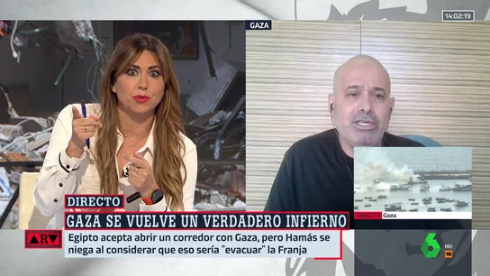 El tenso momento en el que comienzan a sonar bombardeos mientras en Gaza mientras en ARV entrevistan a Kayed Hammed El tenso momento en el que comienzan a sonar bombardeos mientras en Gaza mientras en ARV entrevistan a Kayed Hammed