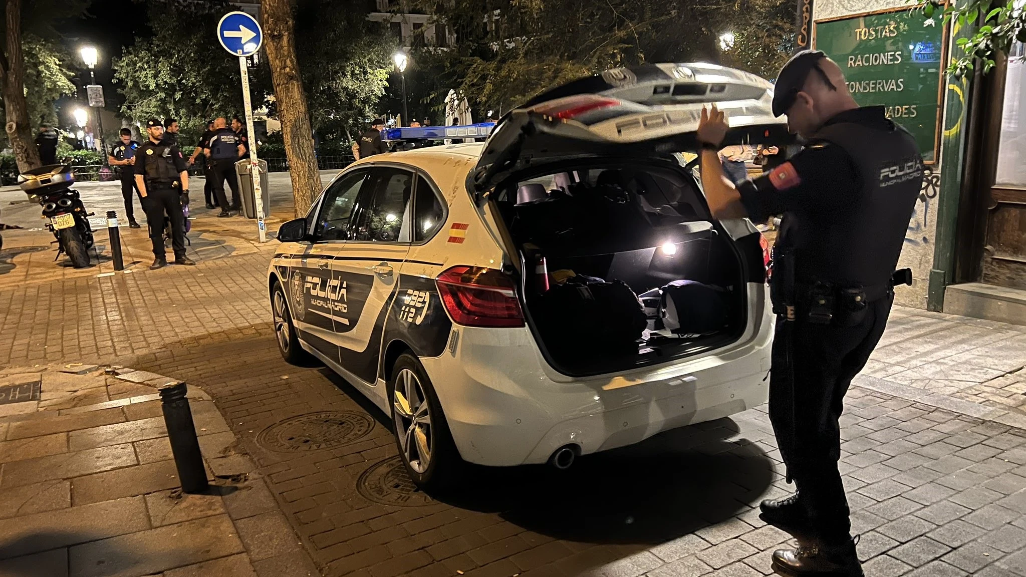 Un hombre muy grave tras una agresión con arma blanca en Plaza del Dos de Mayo de Madrid