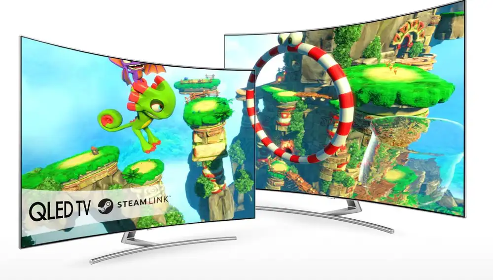 Smart TV Samsung con Steam Link Smart TV Samsung con Steam Link