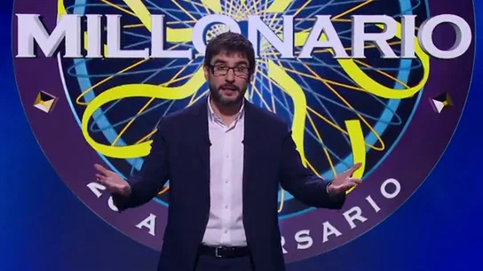"Olé tu birli birloque" los momentos más divertidos de Juanra Bonet como presentador de '¿Quién quiere ser millonario?' "Olé tu birli birloque" los momentos más divertidos de Juanra Bonet como presentador de '¿Quién quiere ser millonario?'