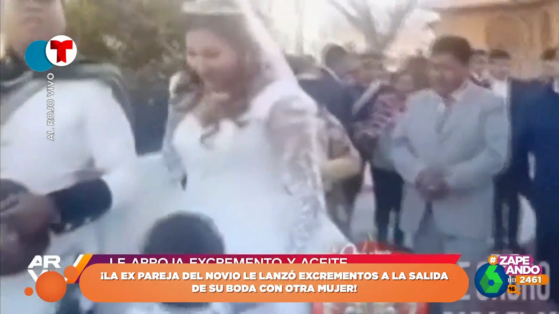 La asquerosa manera en la que una chica fastidia la boda a su ex