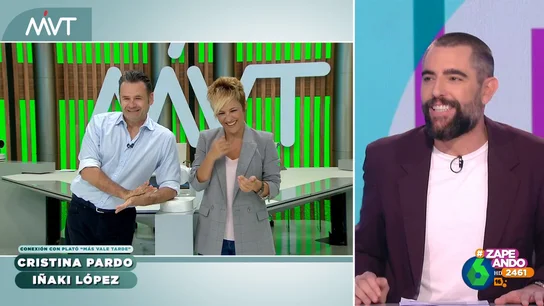 Cristina Pardo se 'parte de risa' con el resumen de contenidos de Iñaki López: "¡Calla coño!" Cristina Pardo se 'parte de risa' con el resumen de contenidos de Iñaki López: "¡Calla coño!"