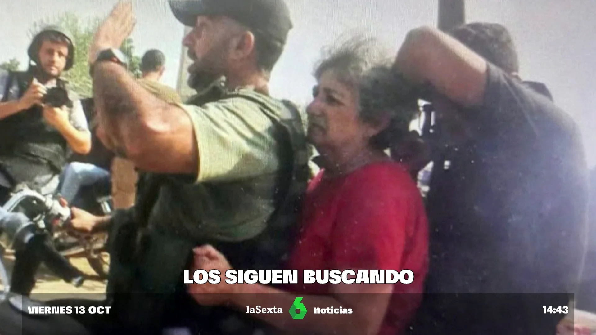 Mujer secuestrada por Hamás