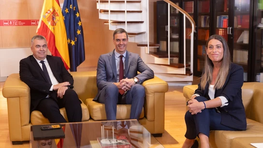 Reunión de Pedro Sánchez con Junts Reunión de Pedro Sánchez con Junts