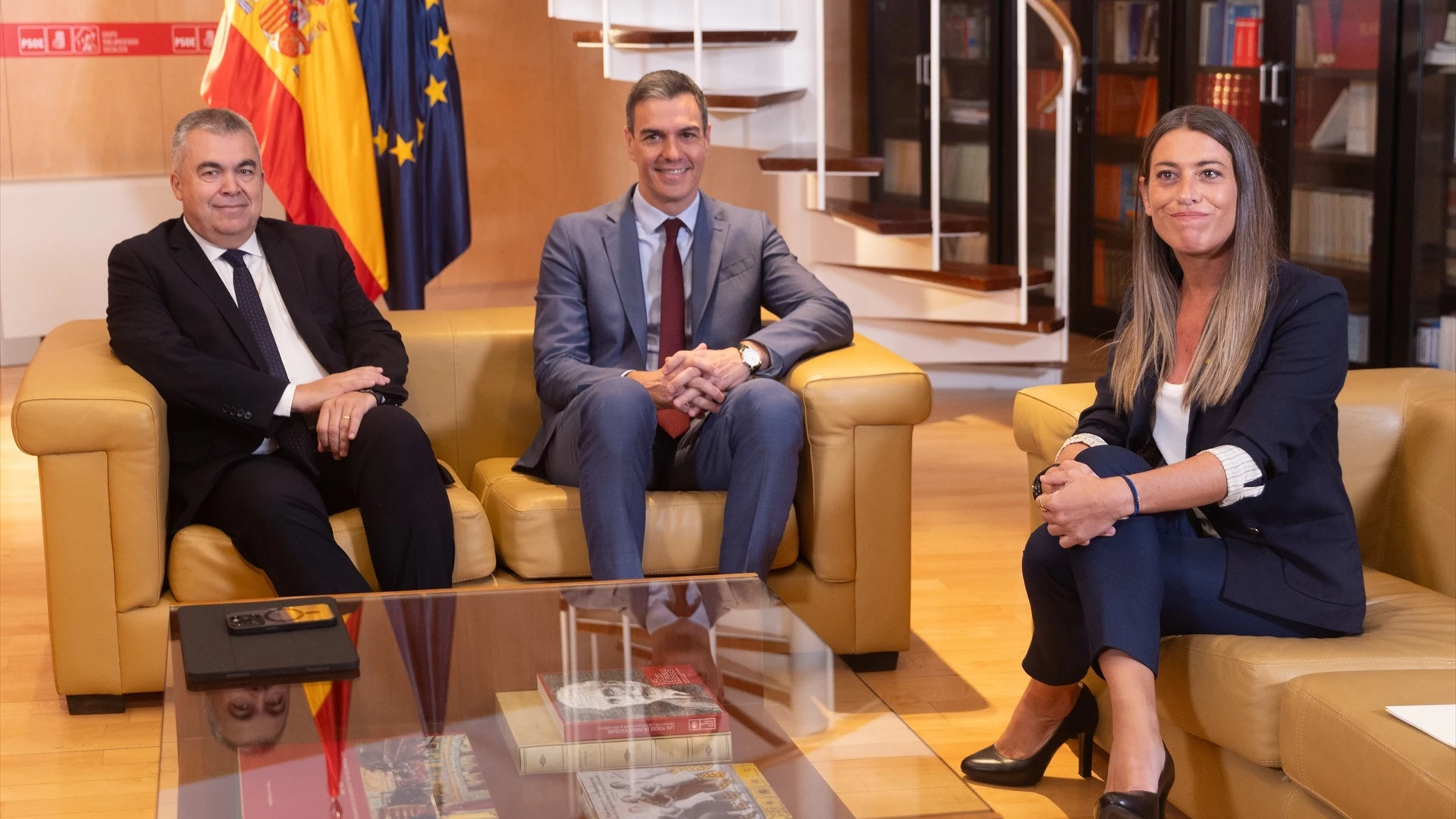 Reunión de Pedro Sánchez con Junts