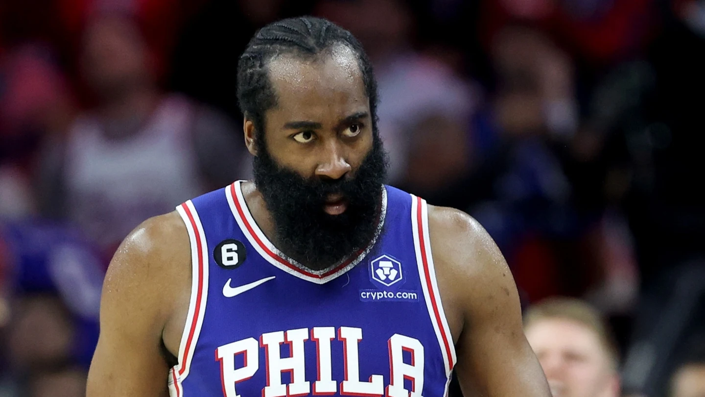 James Harden, con los Sixers James Harden, con los Sixers