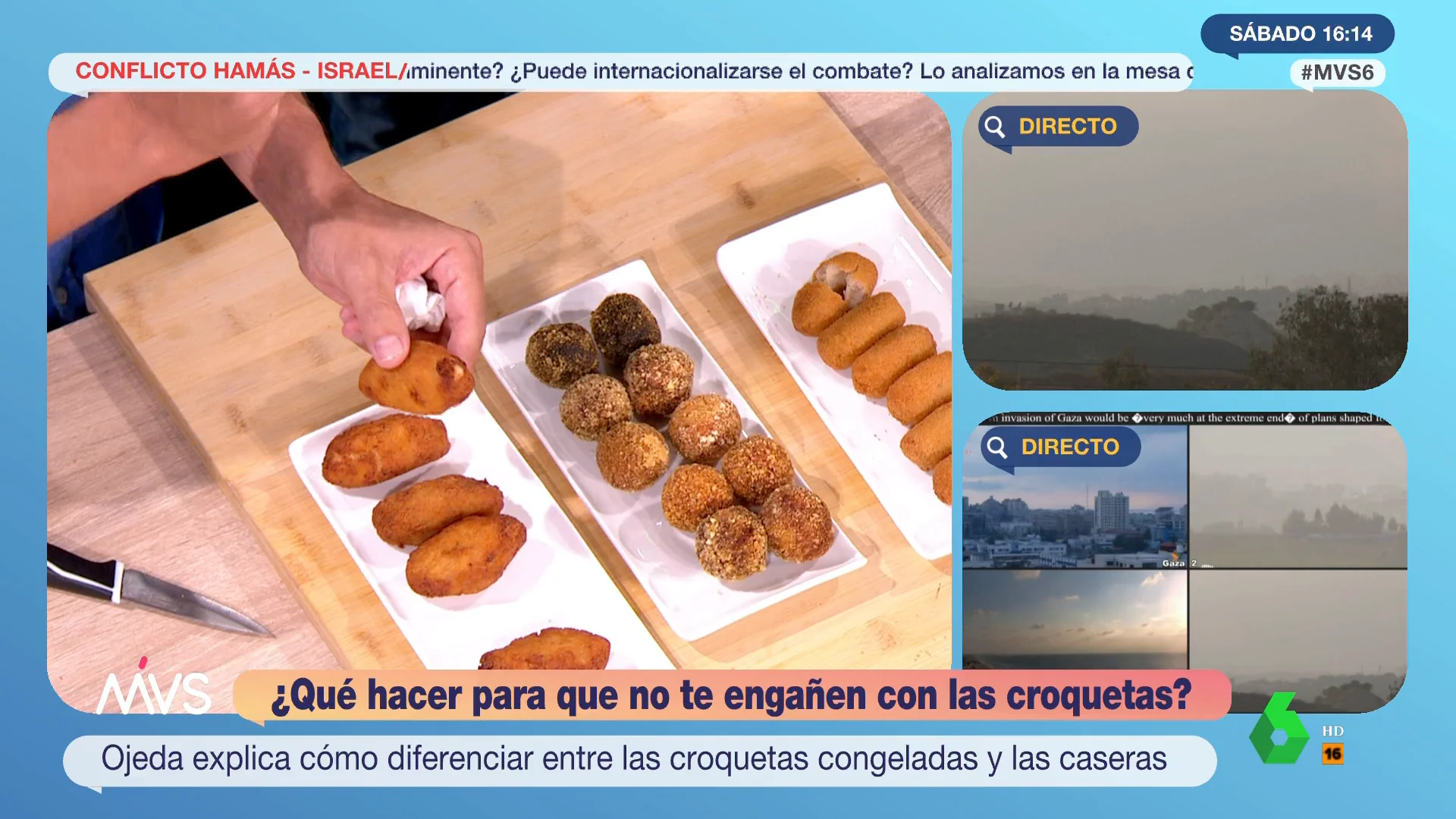 ¿Cómo diferenciar unas croquetas caseras de unas congeladas?