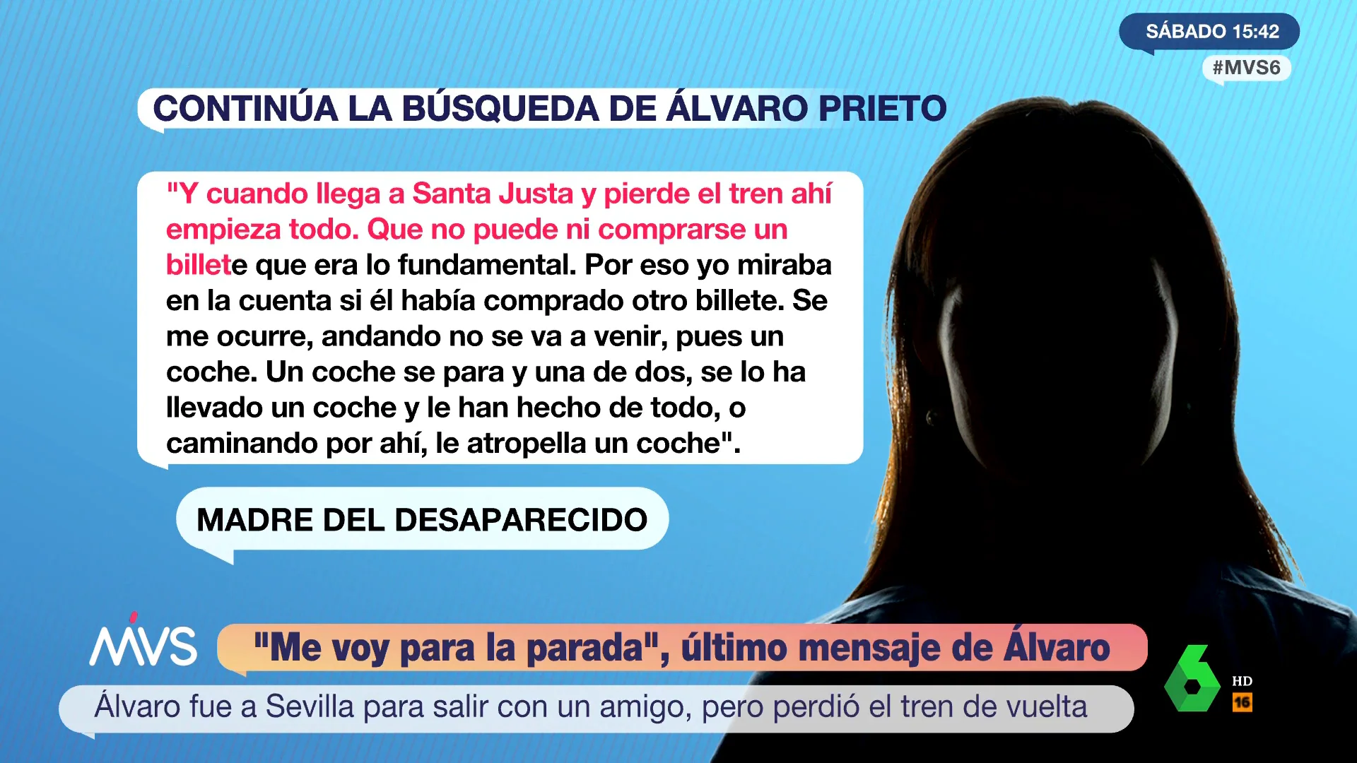 MVS accede al testimonio de la madre del futbolista desaparecido: "Le habrán hecho de todo" 