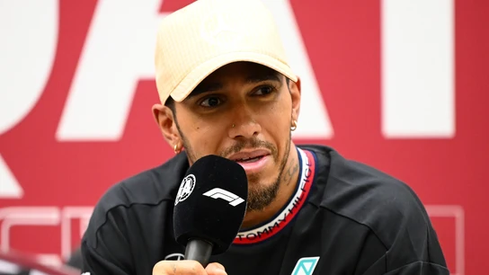 Lewis Hamilton, ante la prensa Lewis Hamilton, ante la prensa