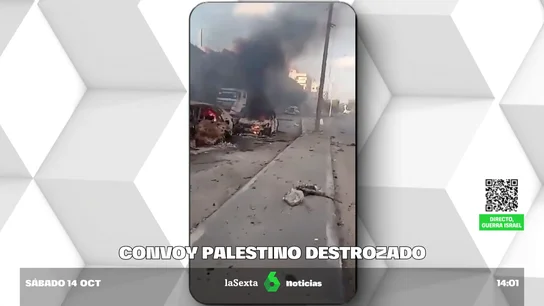 Israel bombardea un convoy de ayuda humanitaria que iba hacia el sur de Gaza para ponerse a salvo Israel bombardea un convoy de ayuda humanitaria que iba hacia el sur de Gaza para ponerse a salvo