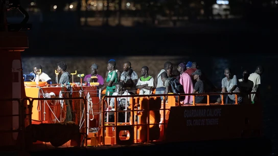 Migrantes que han llegado a Canarias Migrantes que han llegado a Canarias